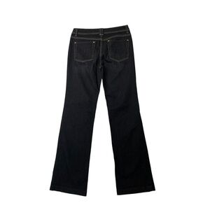 Women's White House Black Market Size 8 Dark Wash Luxury Stretch Bootcut Jeans